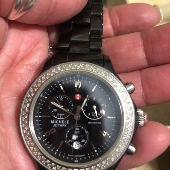 Black Michele watch